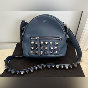 Fendi leather backpack